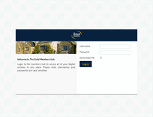 Tablet Screenshot of members.guildproperty.co.uk